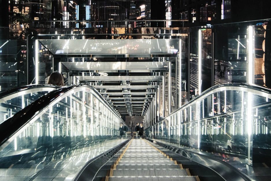 5 Photogenic Cool Stairways and Escalators in Tokyo best locations in tokyo to take pictures