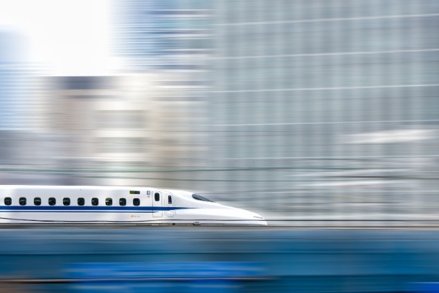 At high speed
