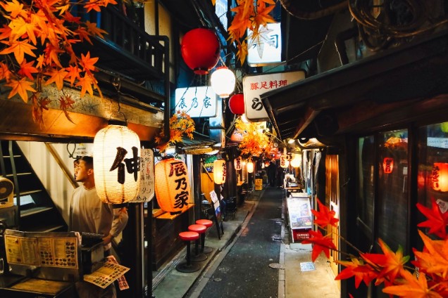 The shinjuku alley instagram picture guide book for photography in tokyo location
