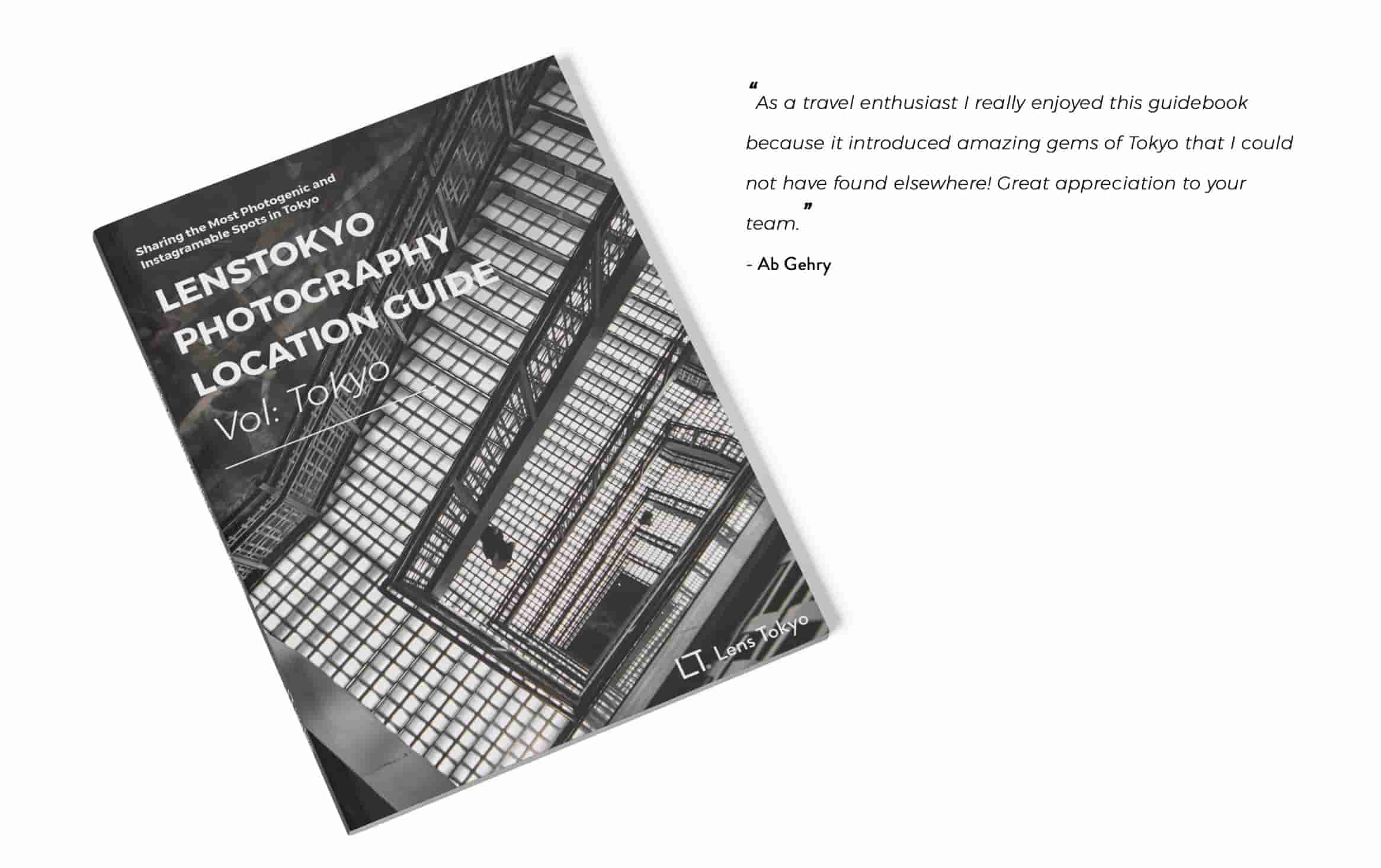 lenstokyo tokyo photography guide pdf mockup sample review